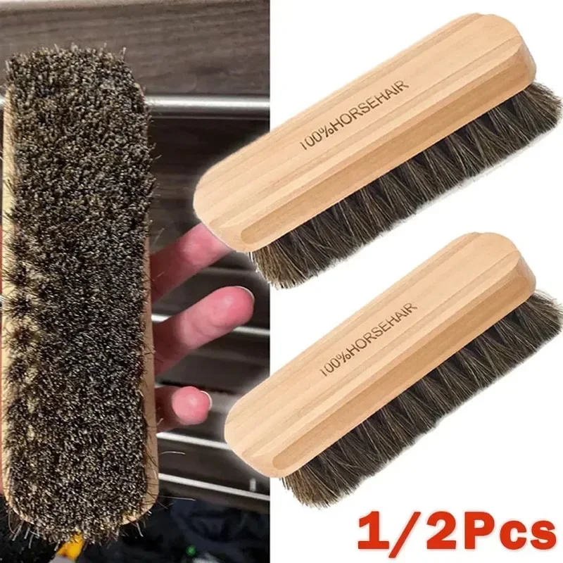 Seat Cleaner Fabric - KKJOY Sikat Kayu Multifungsi dengan Bulu