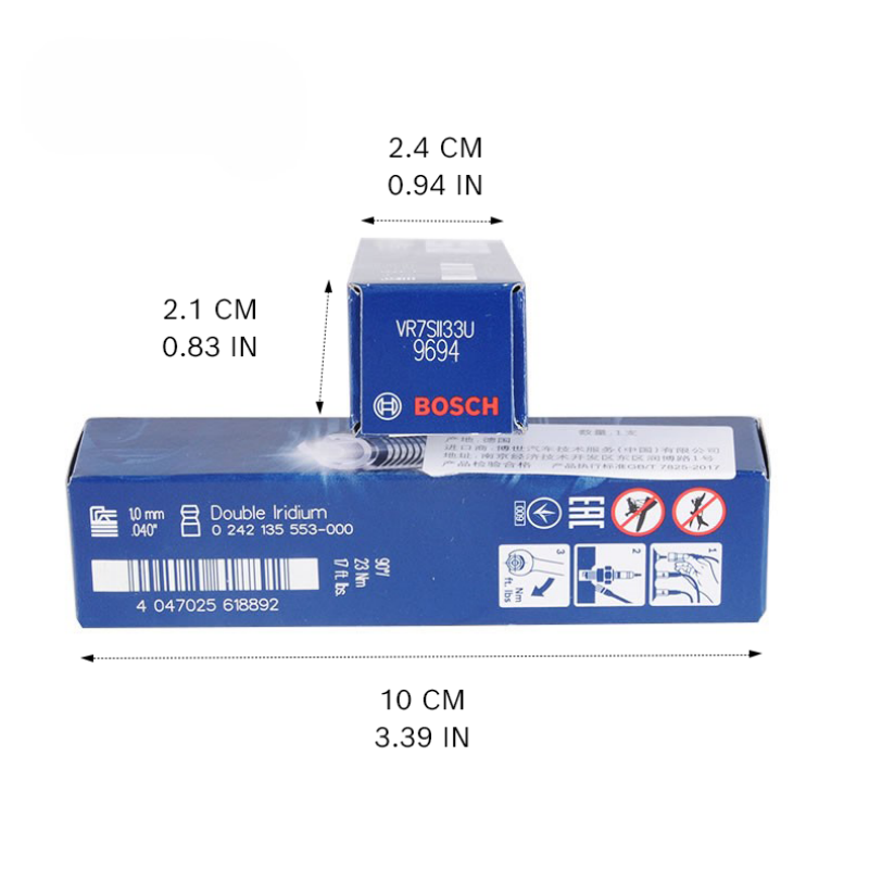 4 buah Busi Iridium Ganda Bosc - Bosch Spark Plug Iridium ulasan dan harga