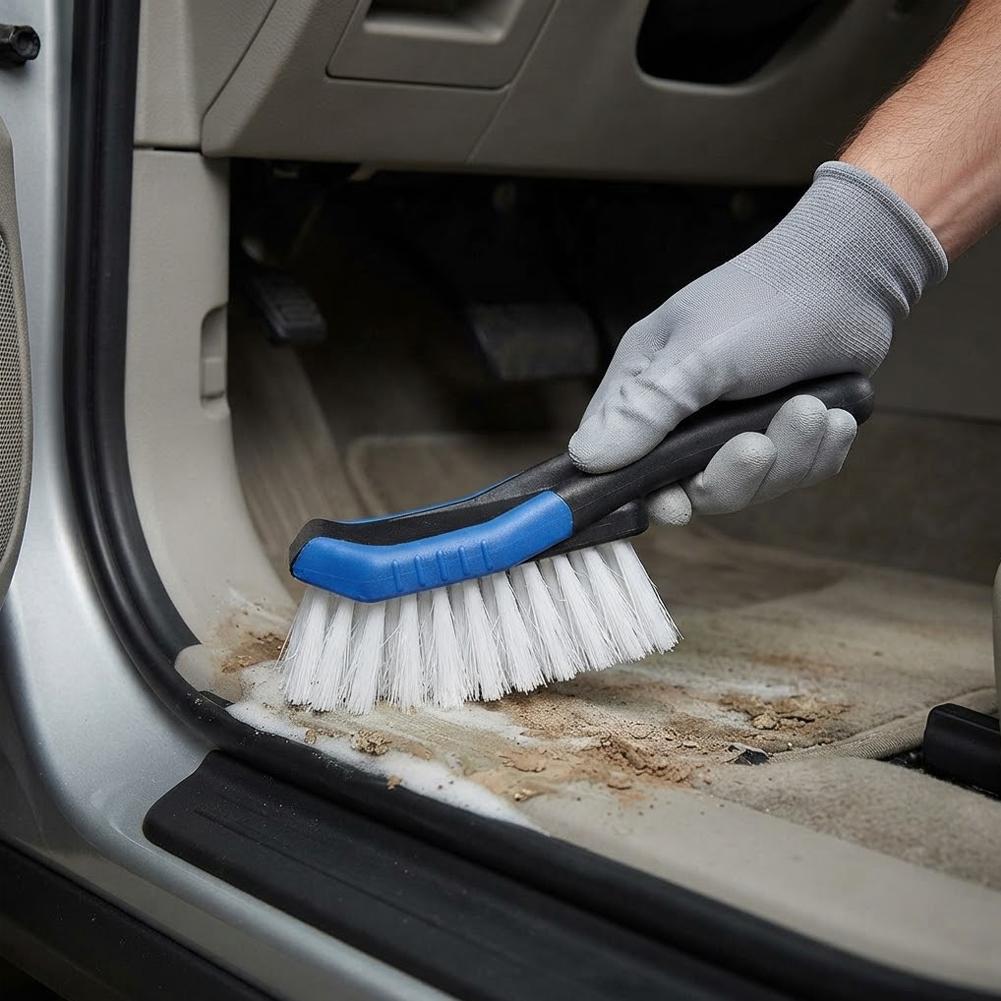 1 buah sikat karpet mobil dan  - Seat Cleaner Fabric ulasan dan harga