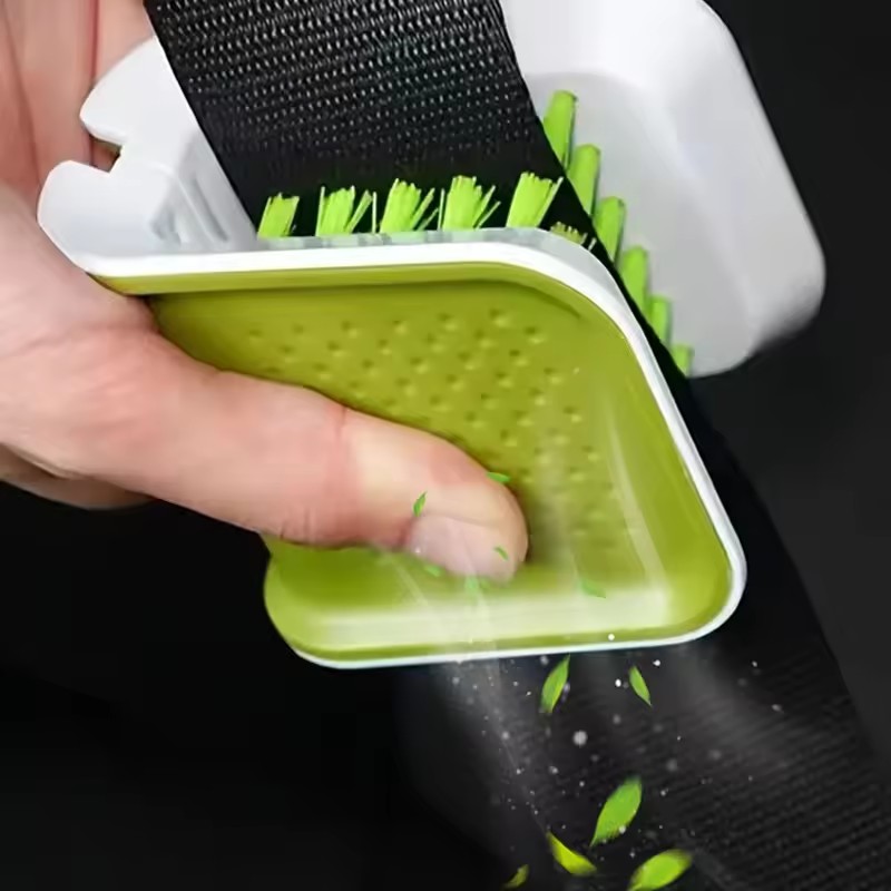 Sikat Bulu Keras Lipat Dua Sis - Seat Cleaner Fabric ulasan dan harga